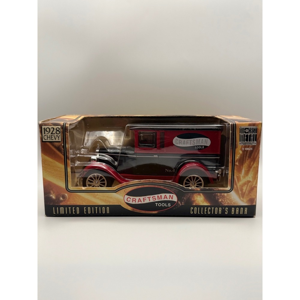 Craftsman Tools 1928 Chevy Die-Cast Metal Collector Bank No. 4 Limited Edition